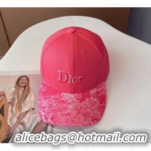 Affordable Price Dior Reverse Baseball Hat 092413 Pink 2022