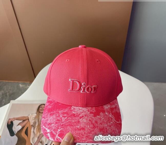 Affordable Price Dior Reverse Baseball Hat 092413 Pink 2022