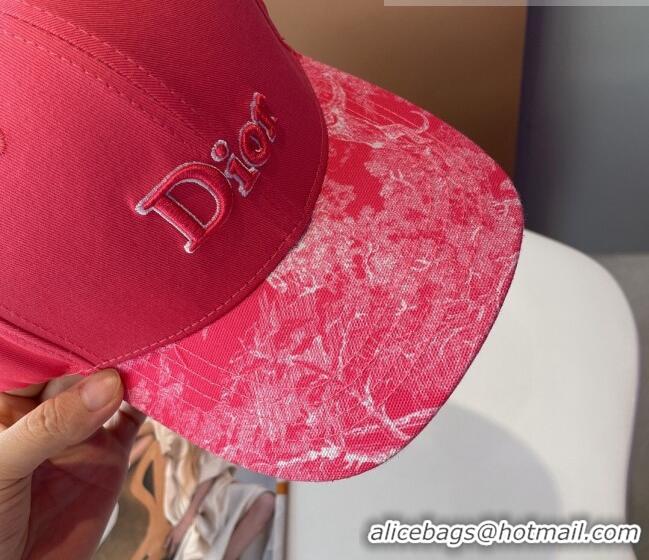 Affordable Price Dior Reverse Baseball Hat 092413 Pink 2022