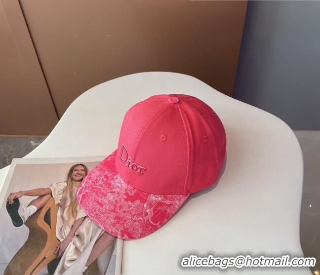 Affordable Price Dior Reverse Baseball Hat 092413 Pink 2022