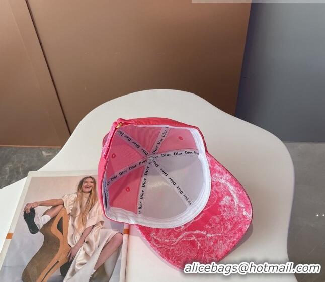 Affordable Price Dior Reverse Baseball Hat 092413 Pink 2022