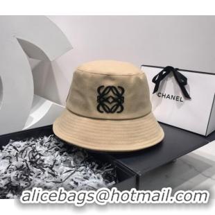 Grade Loewe Canvas Bucket Hat LH2443 Beige/Black 2022