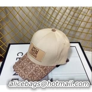 New Product Loewe Baseball Hat 083159 White 2022