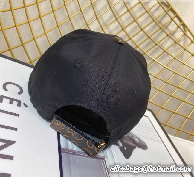 New Style Cheap Loewe Baseball Hat 083159 Black 2022