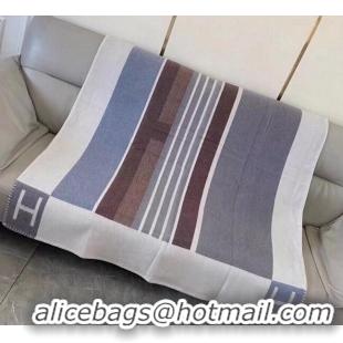 Shop Cheap Hermes Avalon Throw Wool Cashmere Blanket 140x170cm 0923 Grey 2022