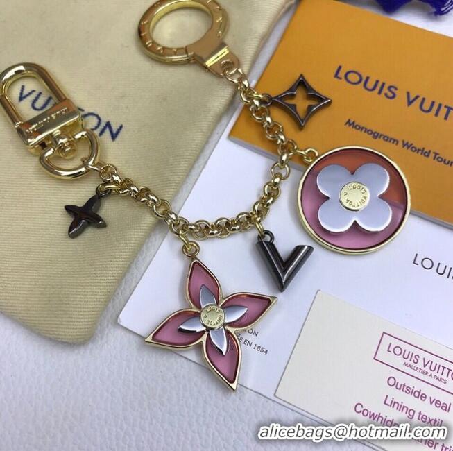 Famous Brand Louis Vuitton BLOOMING FLOWERS CHAIN BAG CHARM AND KEY HOLDER CE9351