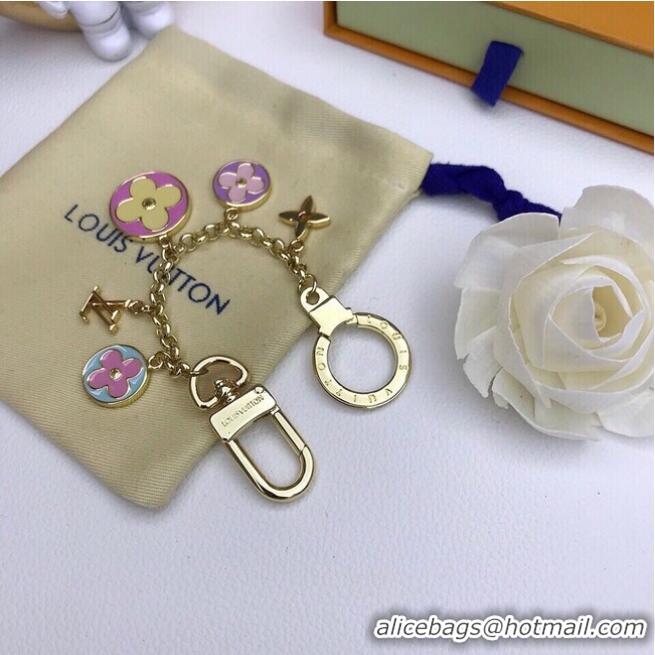 Well Crafted Louis Vuitton BLOOMING FLOWERS CHAIN BAG CHARM AND KEY HOLDER CE9353