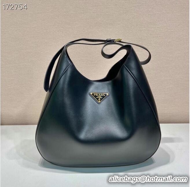 Inexpensive Prada Saffiano leather shoulder bag 5589 black