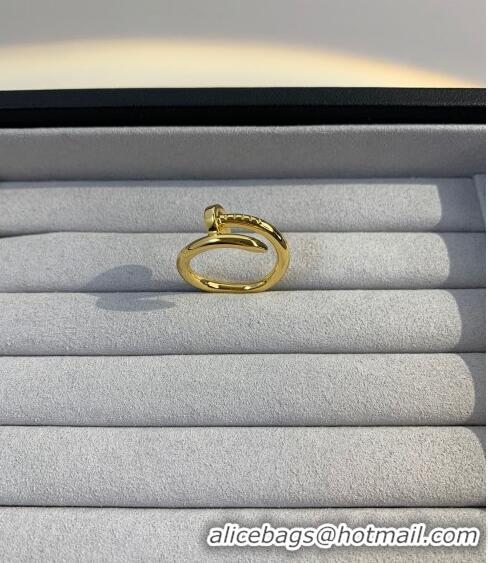 Well Crafted Cartier JUSTE UN CLOU Ring C0071 Yellow Gold 2022