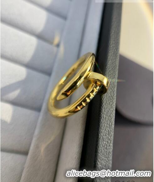 Well Crafted Cartier JUSTE UN CLOU Ring C0071 Yellow Gold 2022