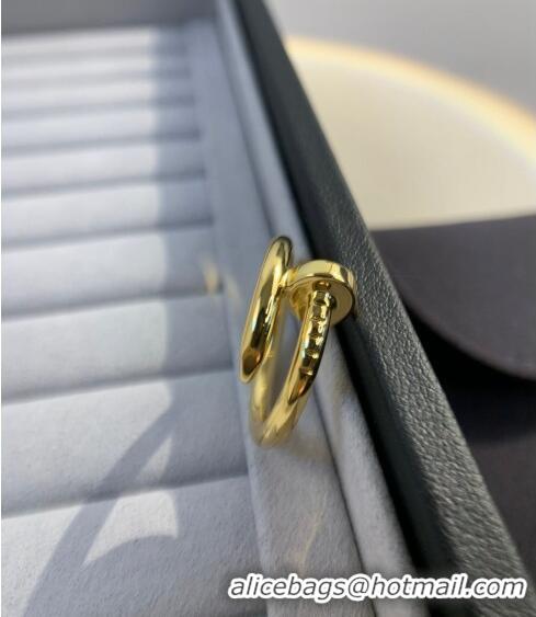 Well Crafted Cartier JUSTE UN CLOU Ring C0071 Yellow Gold 2022