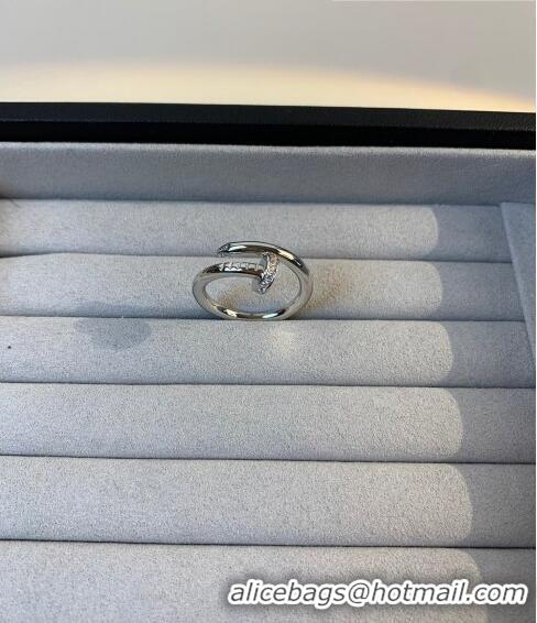 Purchase Promotional Cartier JUSTE UN CLOU Ring with Crystal C0072 Silver 2022