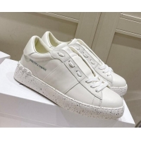 Cheap Price Valentino Calfskin Open for a Change Sneakers White Leather 052509