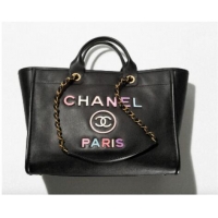 New Design Chanel LARGE SHOPPING BAG A66941 black