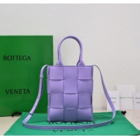 Cheapest Bottega Veneta Mini Cassette Tote Bag 709341 Wisteria