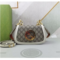 Grade Design Gucci GG Supreme canvas Blondie mini bag 698643 White