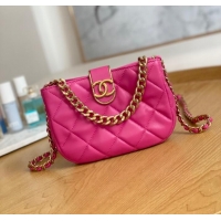 Good Product Chanel SMALL HOBO BAG AS3475 Fuchsia