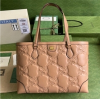 Grade Design Gucci GG Matelasse leather medium tote 631685 Beige