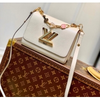 Famous Brand Louis Vuitton TWIST MM M20846 Beige