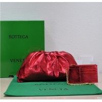 Top Quality Bottega Veneta Leather clutch 576227 Red