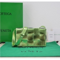 Unique Grade Bottega Veneta Intreccio leather cross-body bag 578004 Parakeet