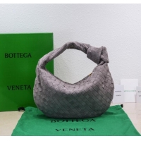 Top Grade Bottega Veneta intrecciato suede top handle bag 690225 Thunder