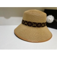 Trendy Design Classic Louis Vuitton Straw Hat LV0167 Khaki 2022