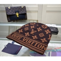 Good Quality Louis Vuitton Knit Hat 083117 Brown 2022