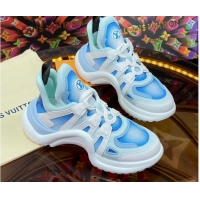 Grade Quality Louis Vuitton LV Archlight Gradient Sneakers Blue 0719107