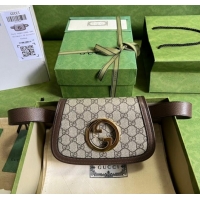 Promotional Gucci GG Marmont belt bag 703807 brown