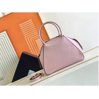 Promotional Prada leather tote bag 1BD663 pink