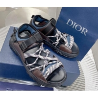 Low Cost Dior Men's H-Town Sneakers Brown 2062155