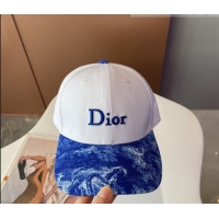 Well Crafted Dior Reverse Baseball Hat 092413 Blue 2022