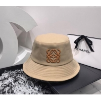 Inexpensive Loewe Canvas Bucket Hat LH2443 Beige/Orange 2022