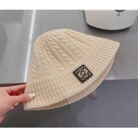 New Product Loewe Knit Hat LH0830 Beige 2022