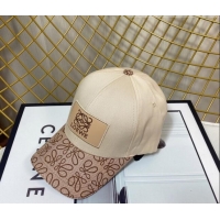 New Product Loewe Baseball Hat 083159 White 2022