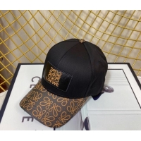 New Style Cheap Loewe Baseball Hat 083159 Black 2022