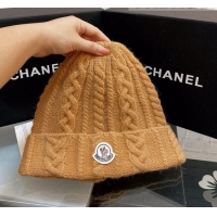 Fashion Show Collection Moncler Knit Hat M2911 Brown 2021