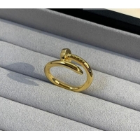 Well Crafted Cartier JUSTE UN CLOU Ring C0071 Yellow Gold 2022