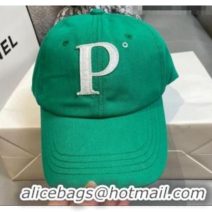 Good Product P Canvas Baseball Hat P1708 Green 2021