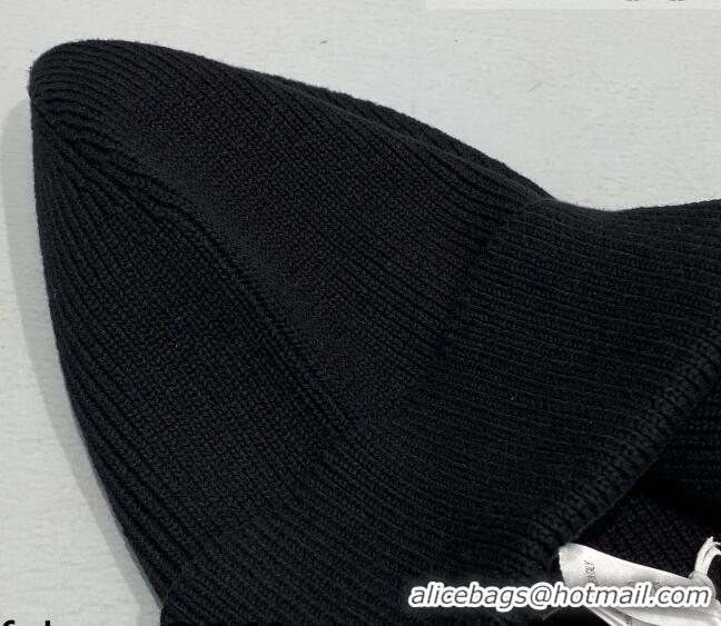 Good Product Givenchy Wool Knit Hat G87401 Black 2021