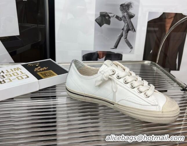 Low Price Golden Goose V-Star 2 Canvas Sneaker White 080978