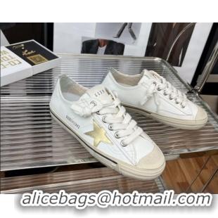 Best Product Golden Goose V-Star 2 Leather Sneaker White 080980