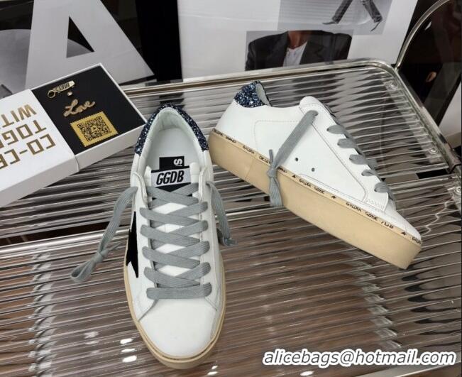 Best Price Golden Goose Hi Star Silky Calfskin Sneakers White/Sequins 0809101