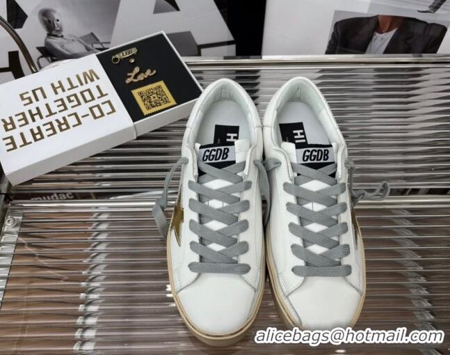 Pretty Style Golden Goose Hi Star Silky Calfskin Sneakers White 0809102