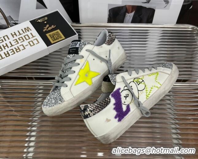 Purchase Golden Goose sUPER-Star Sneakers White/Silver 0809105