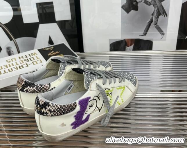 Purchase Golden Goose sUPER-Star Sneakers White/Silver 0809105