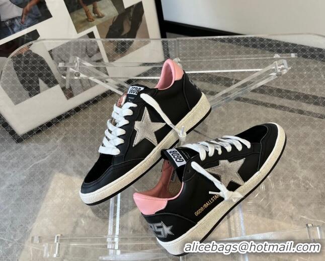 Best Price Golden Goose Ball Star Leather Sneakers Black 0809107