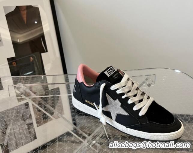 Best Price Golden Goose Ball Star Leather Sneakers Black 0809107