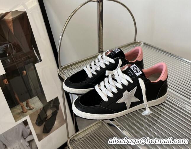 Best Price Golden Goose Ball Star Leather Sneakers Black 0809107